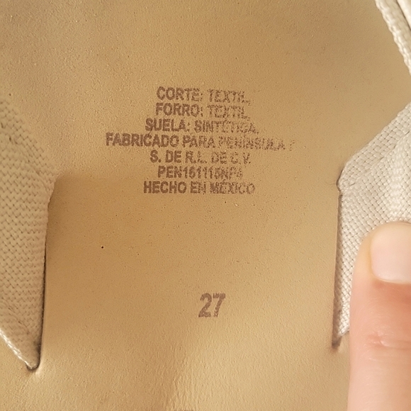 Flip Flop Sandals, Size 9.5, Pier27 Brand - Picture 3 of 5